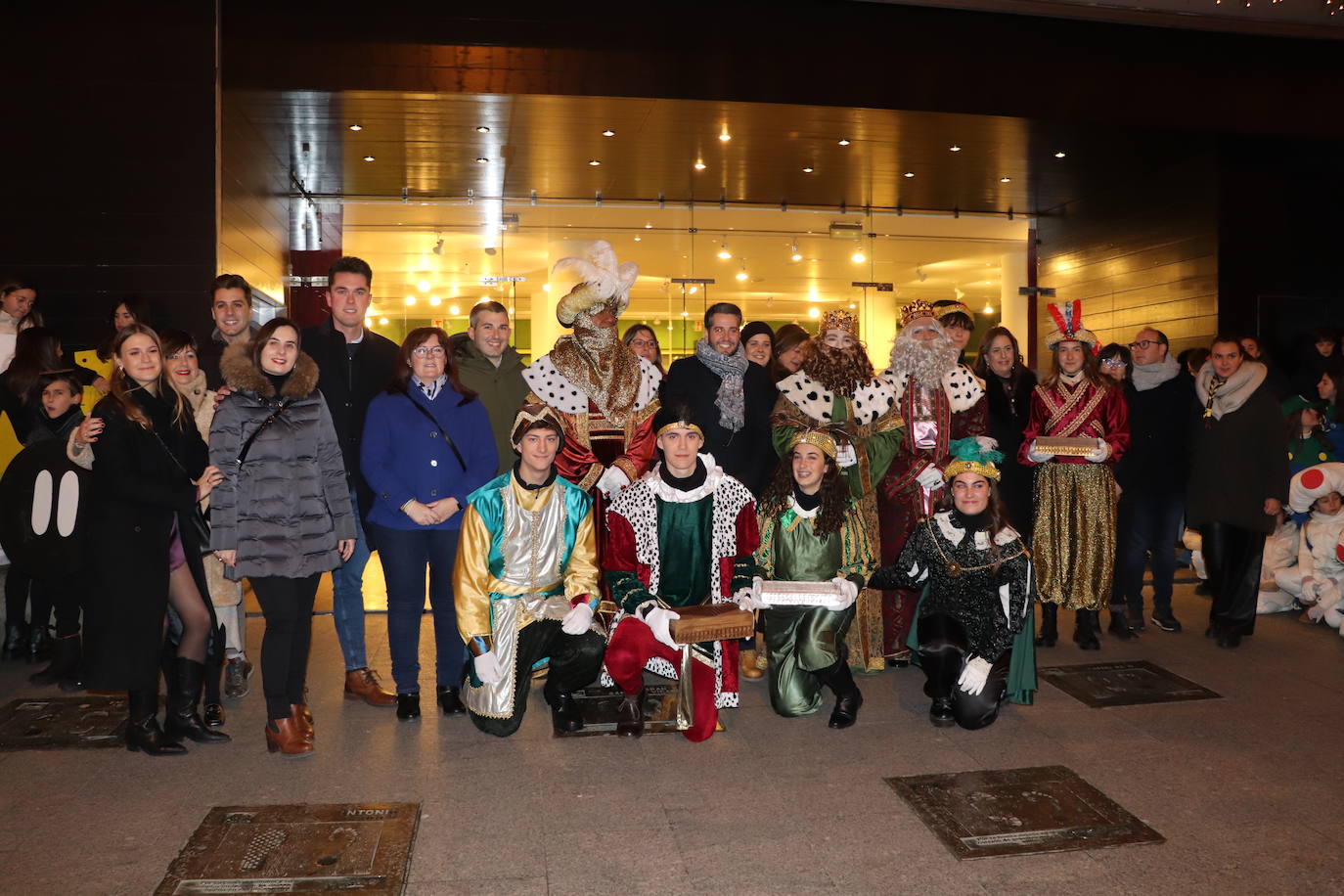 Sus Majestades, en Arnedo