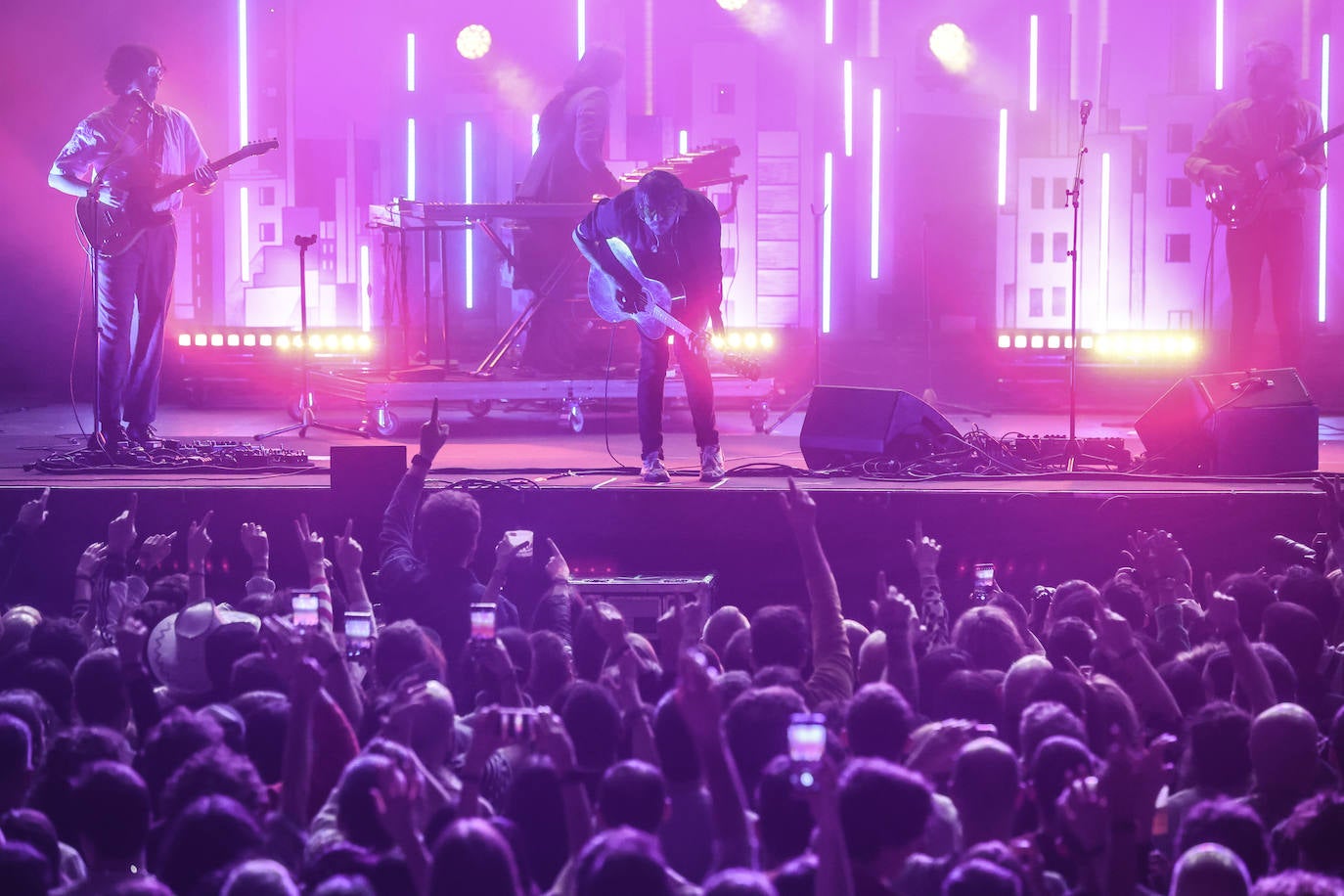 Imágenes de la cuarta noche de conciertos