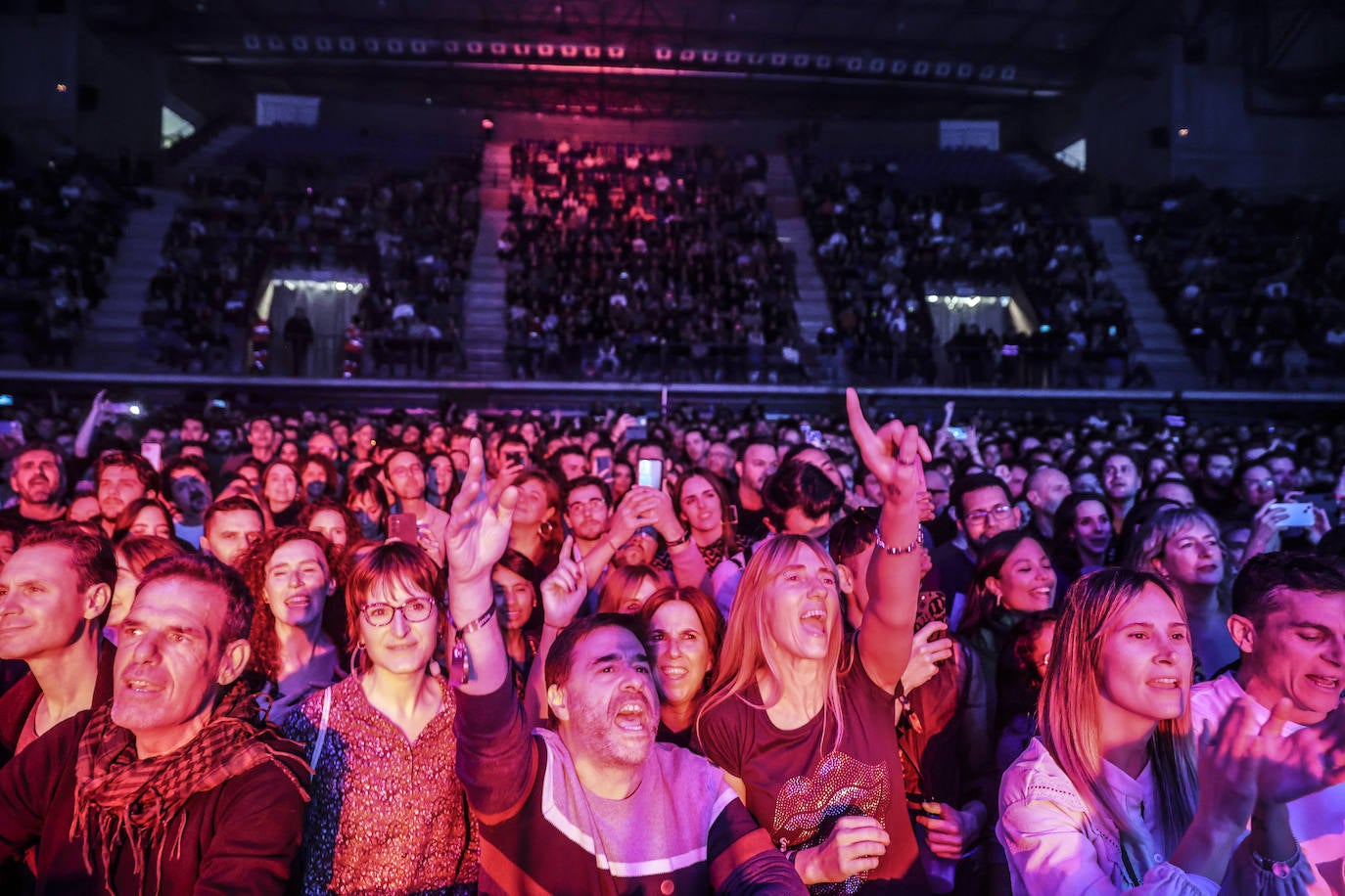 Imágenes de la cuarta noche de conciertos