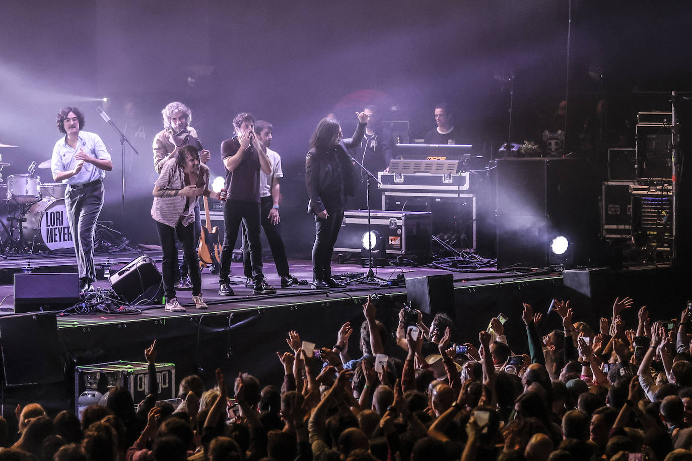 Imágenes de la cuarta noche de conciertos