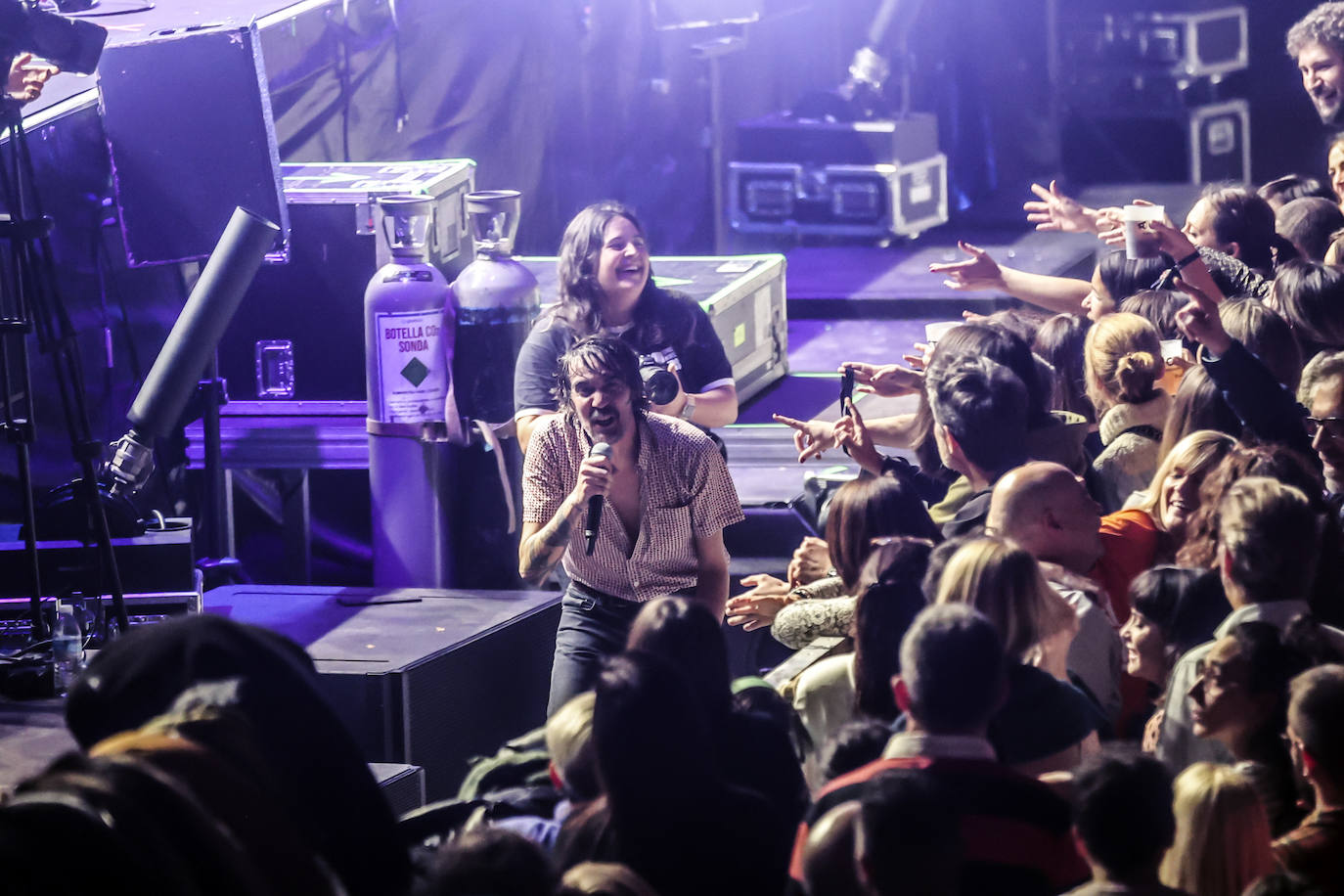 Imágenes de la cuarta noche de conciertos