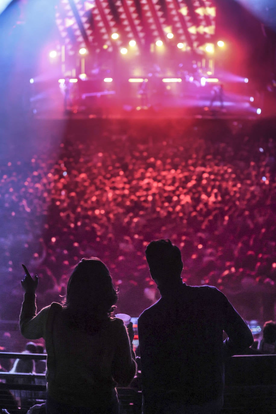 Imágenes de la cuarta noche de conciertos