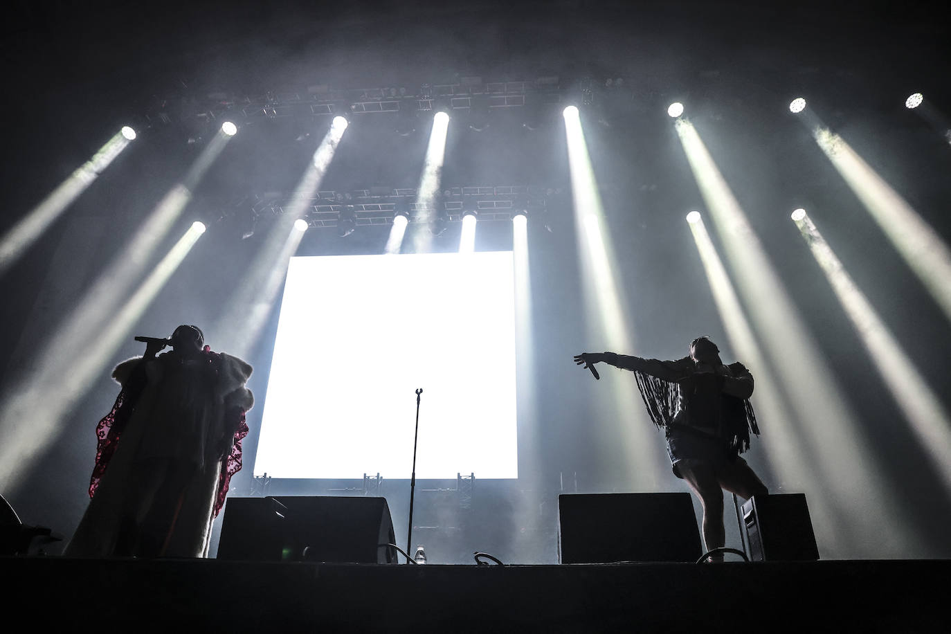 Imágenes de la cuarta noche de conciertos