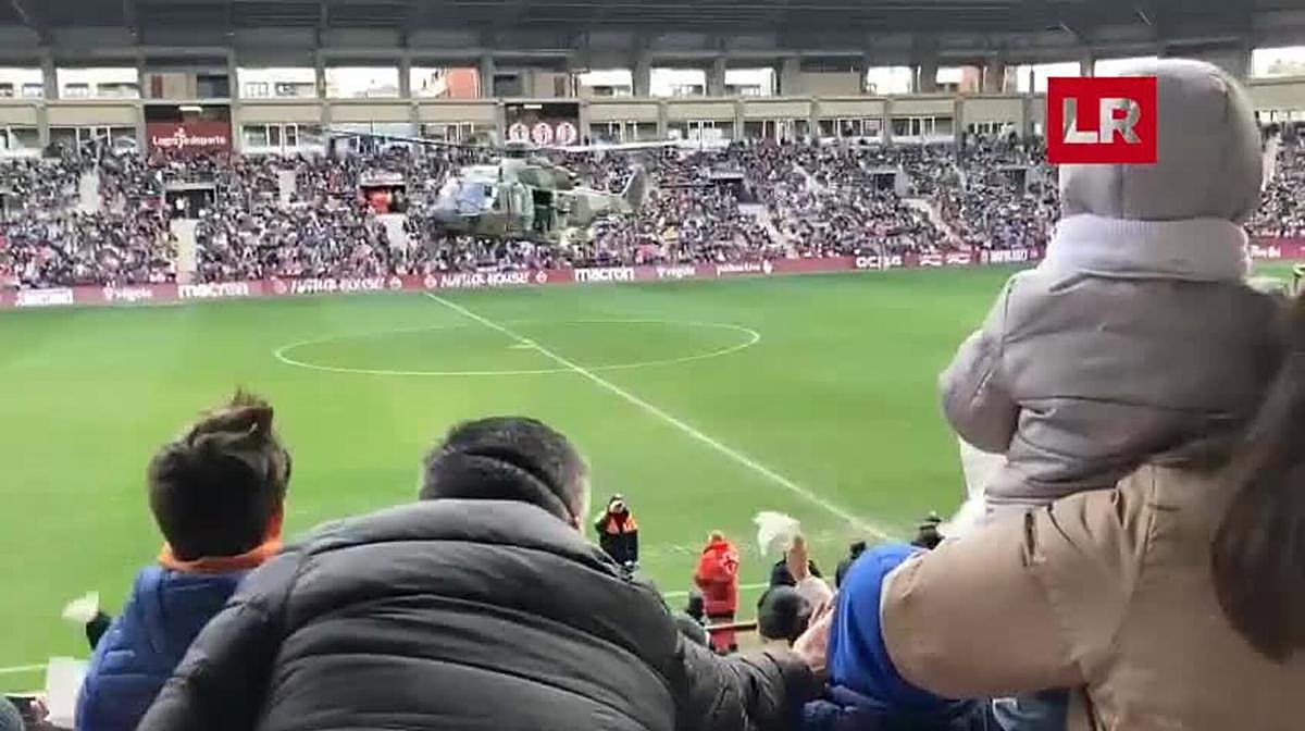 Vídeo | El momento mágico de la llegada de los Reyes en helicóptero