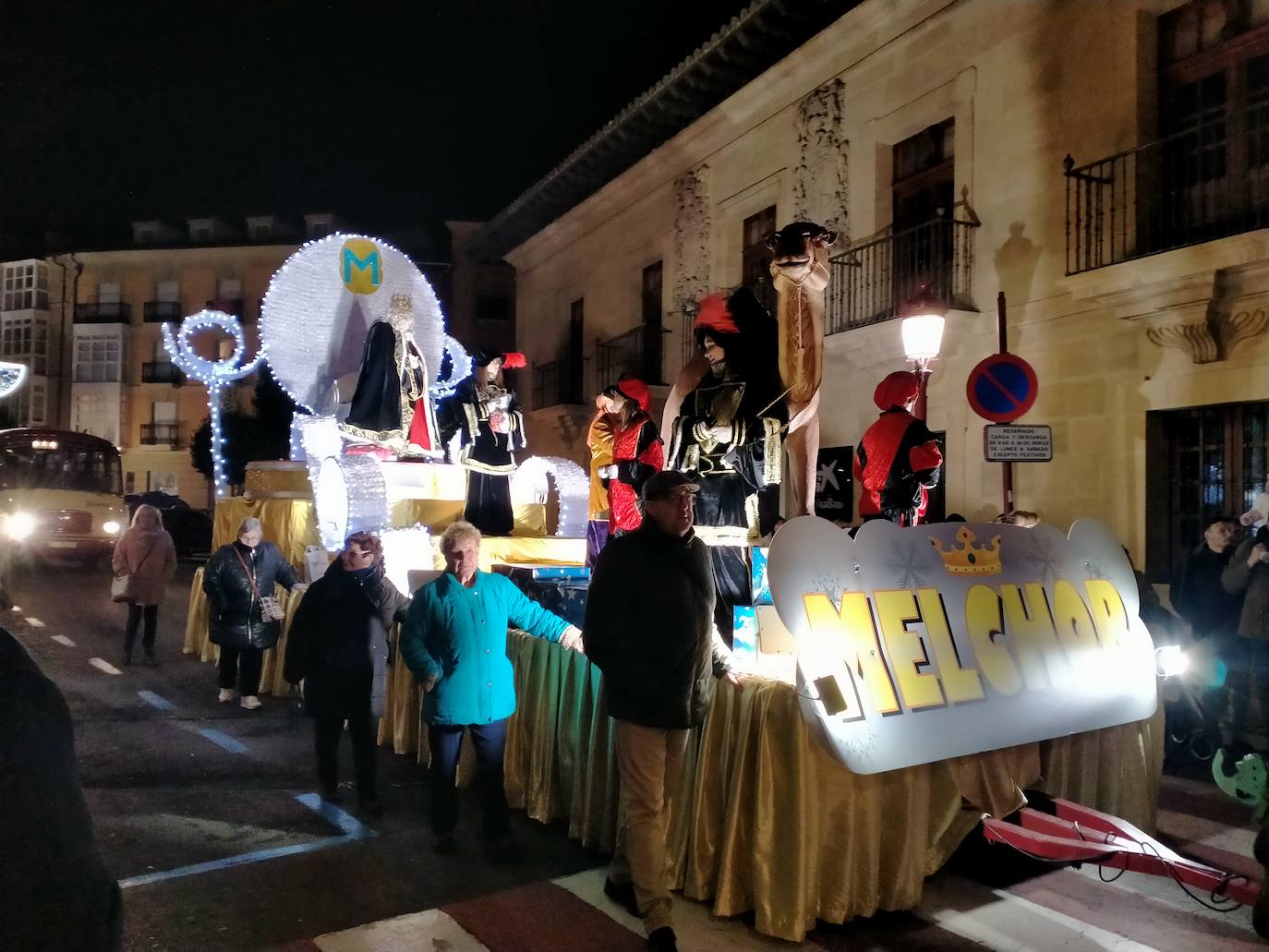 La carroza de Melchor, en Haro