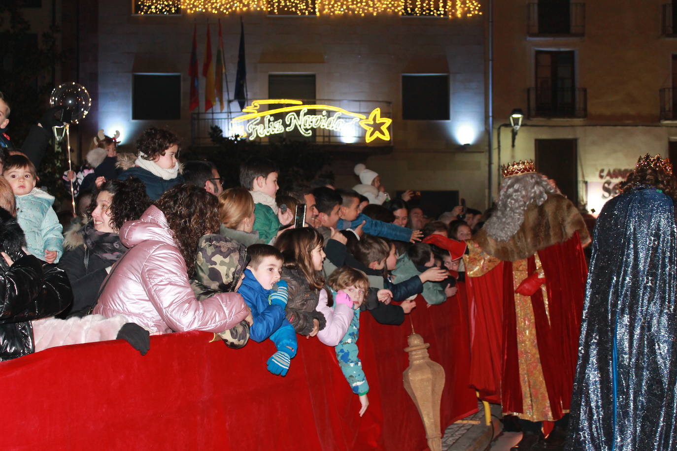 Los Magos de Oriente, en Nájera