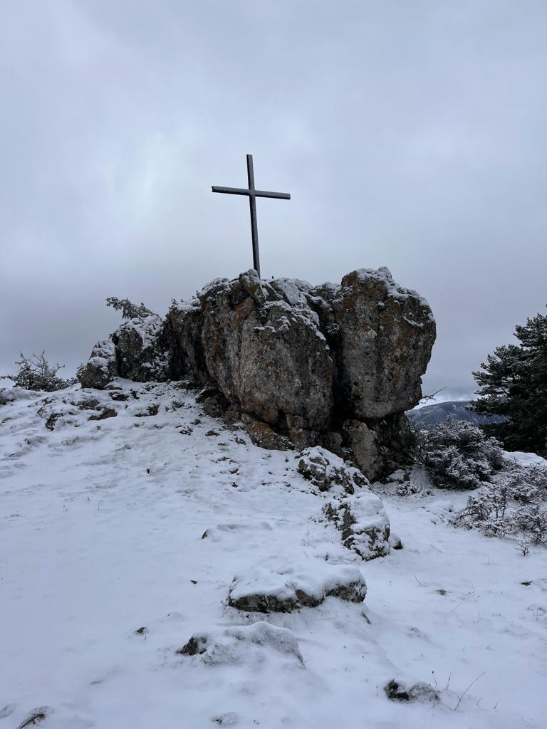 Primeras estampas de nieve en El Rasillo