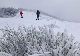 Paisajes blancos en La Rioja