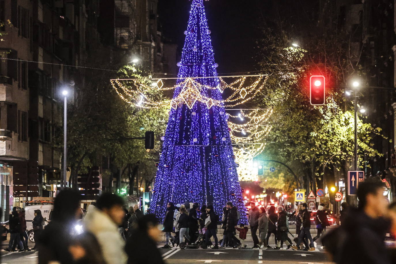 Las luces de este año no han convencido a casi nadie.