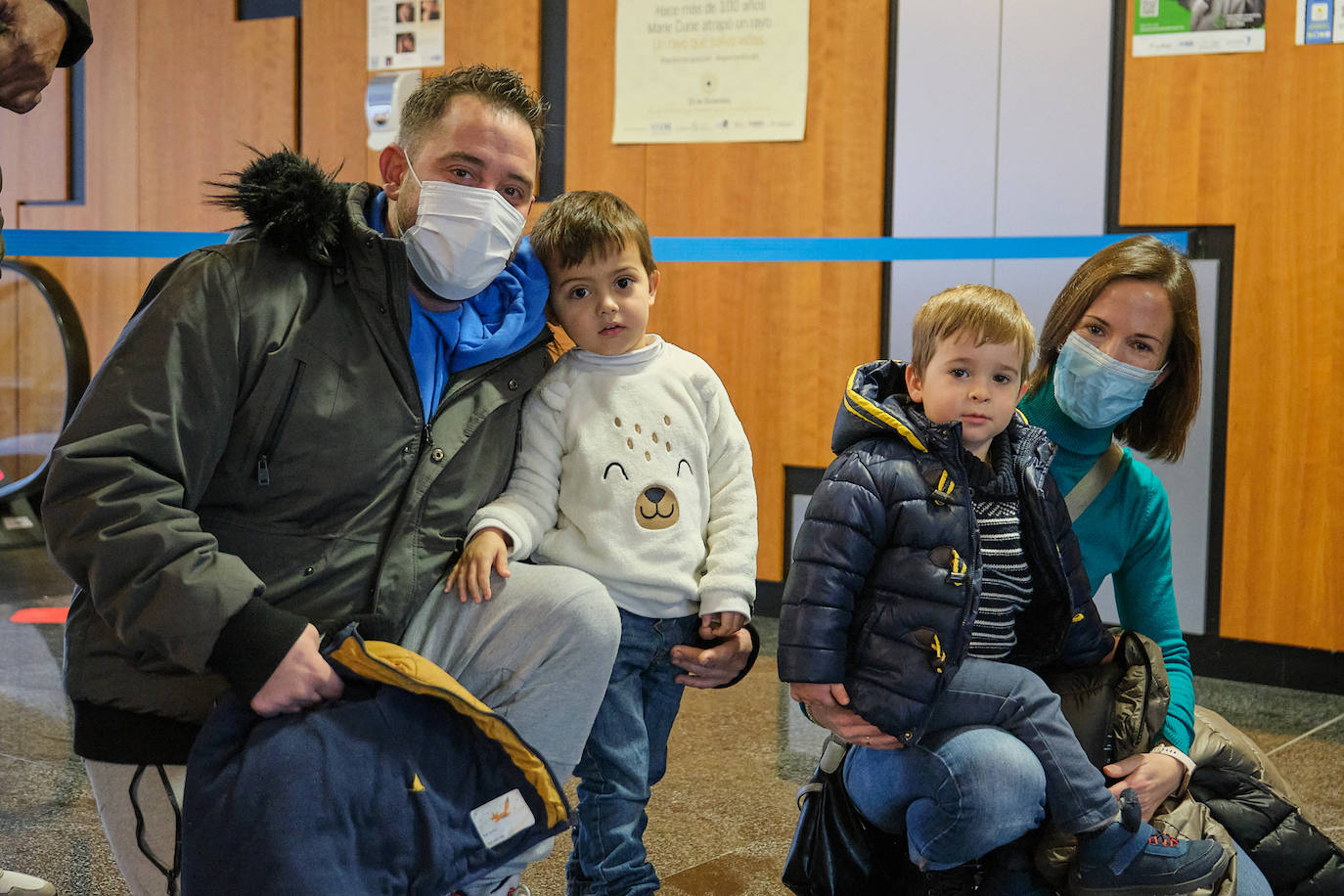 Vacunación contra la gripe a niños en el CIBIR