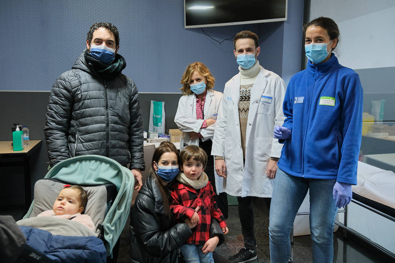 Vacunación contra la gripe a niños en el CIBIR