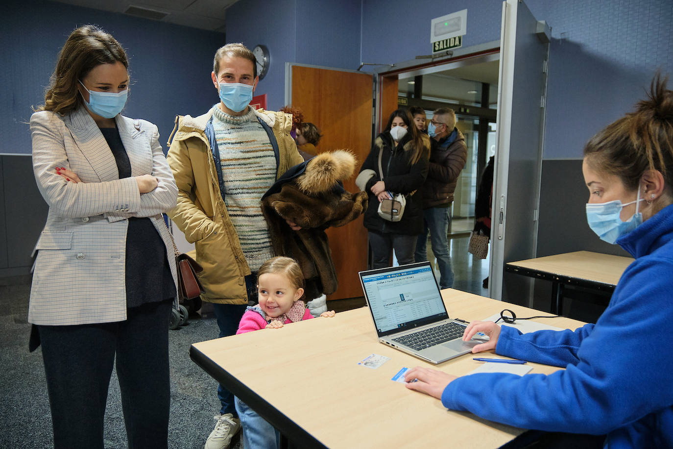 Vacunación contra la gripe a niños en el CIBIR