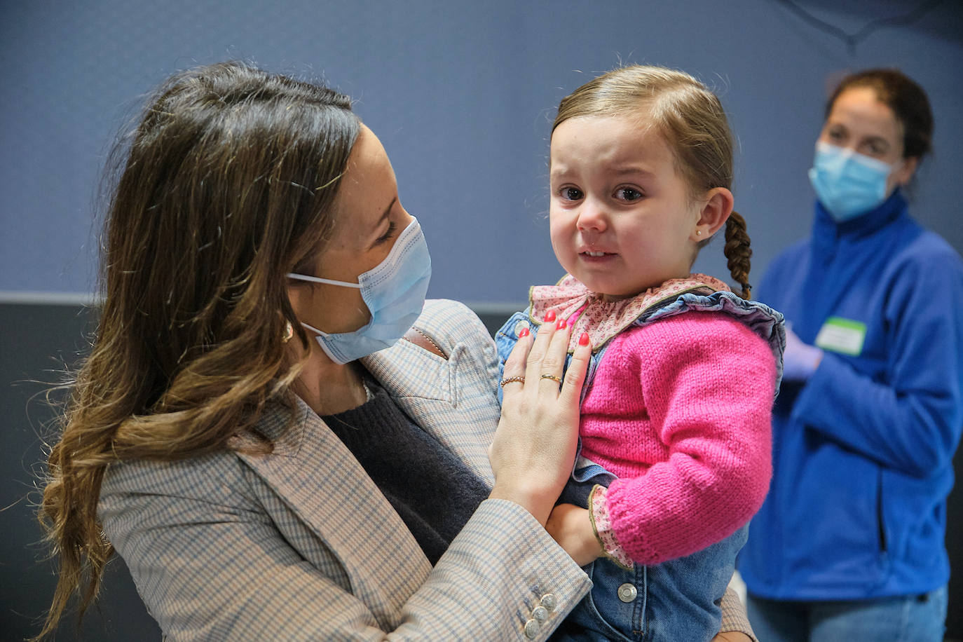 Vacunación contra la gripe a niños en el CIBIR