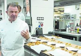 Martín Berasategui, el chef vasco, un titán de los fogones.