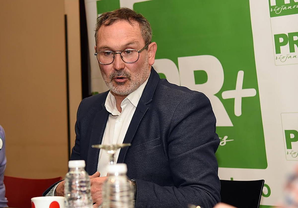 Rubén Antoñanzas, en una rueda de prensa.