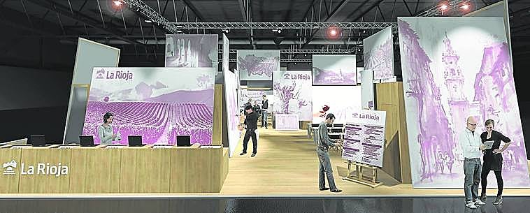 Pabellón de La Rioja en Fitur.