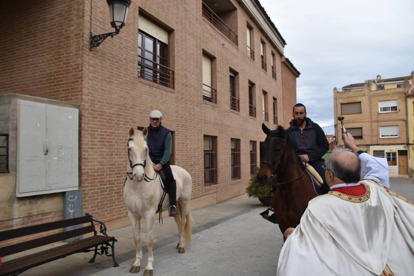 Bendición de animales por San Antón en Rincón de Soto