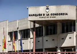 Instalaciones actuales de Marqués de la Concordia en Cenicero.