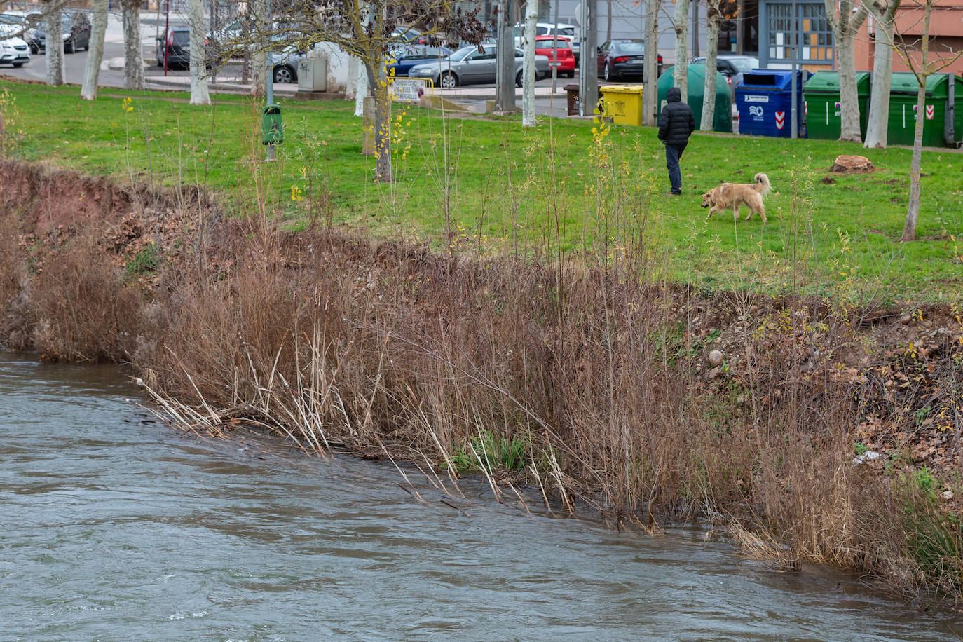 Ecologistas y pescadores alertan por la falta de agua en los ríos de La Rioja