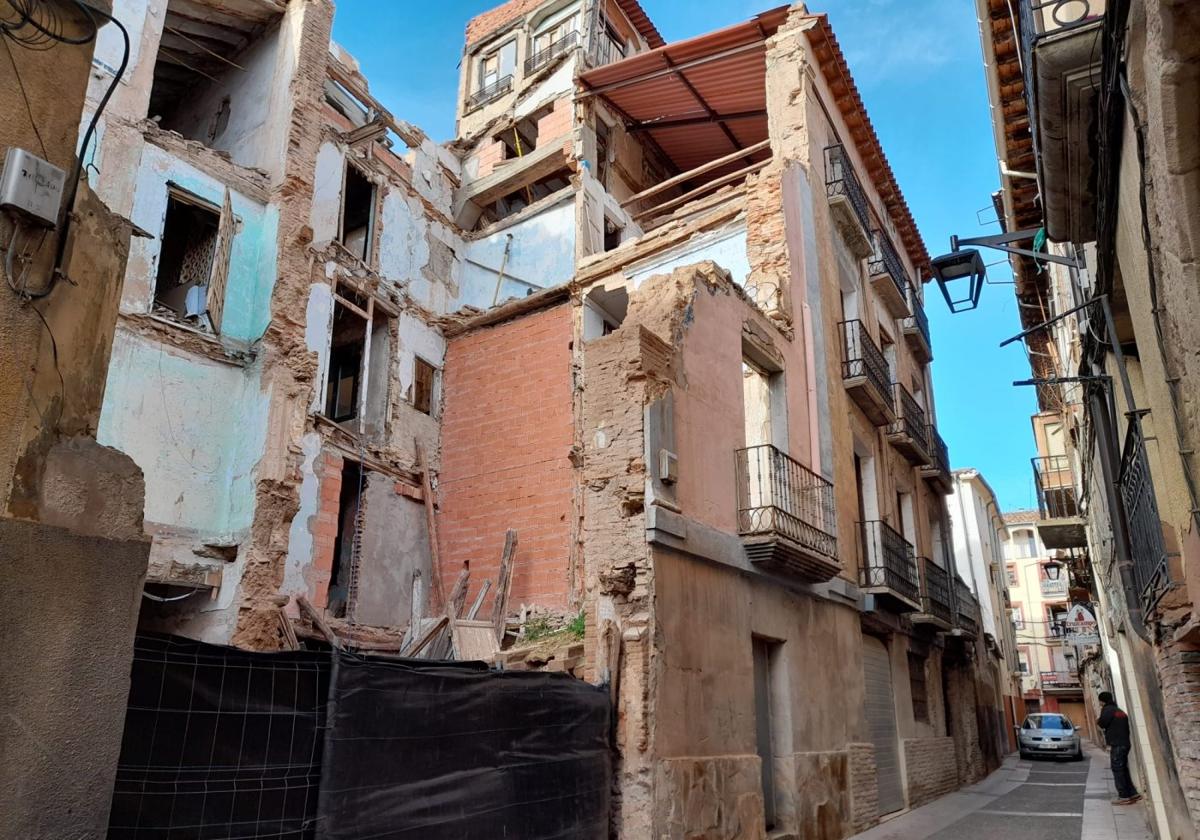 Cuatro edificios más del casco antiguo serán derribados por un coste de 202.675 euros