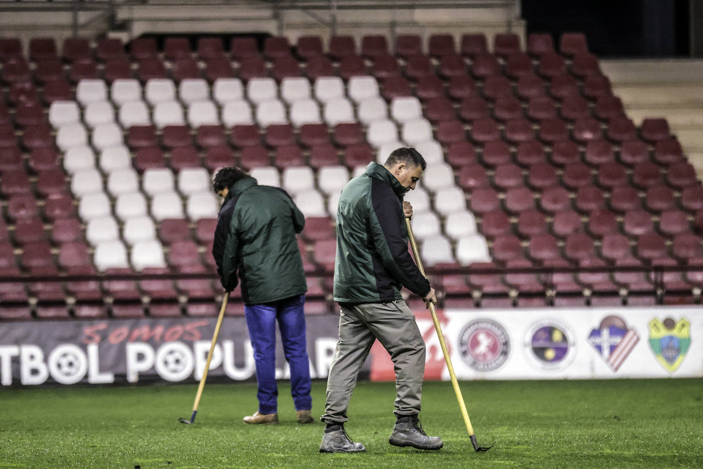 Las imágenes del partido entre la SDL y el Sabadell