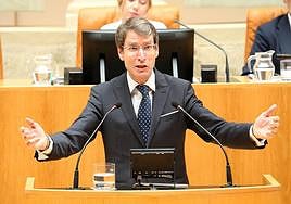 Gonzalo Capellán, en su parlamento