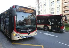 Tres líneas de autobuses verán sus recorridos afectados este martes por una concentración