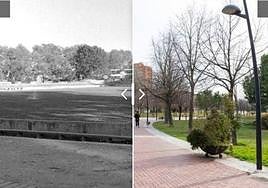 Las Gaunas, antes todo era campo