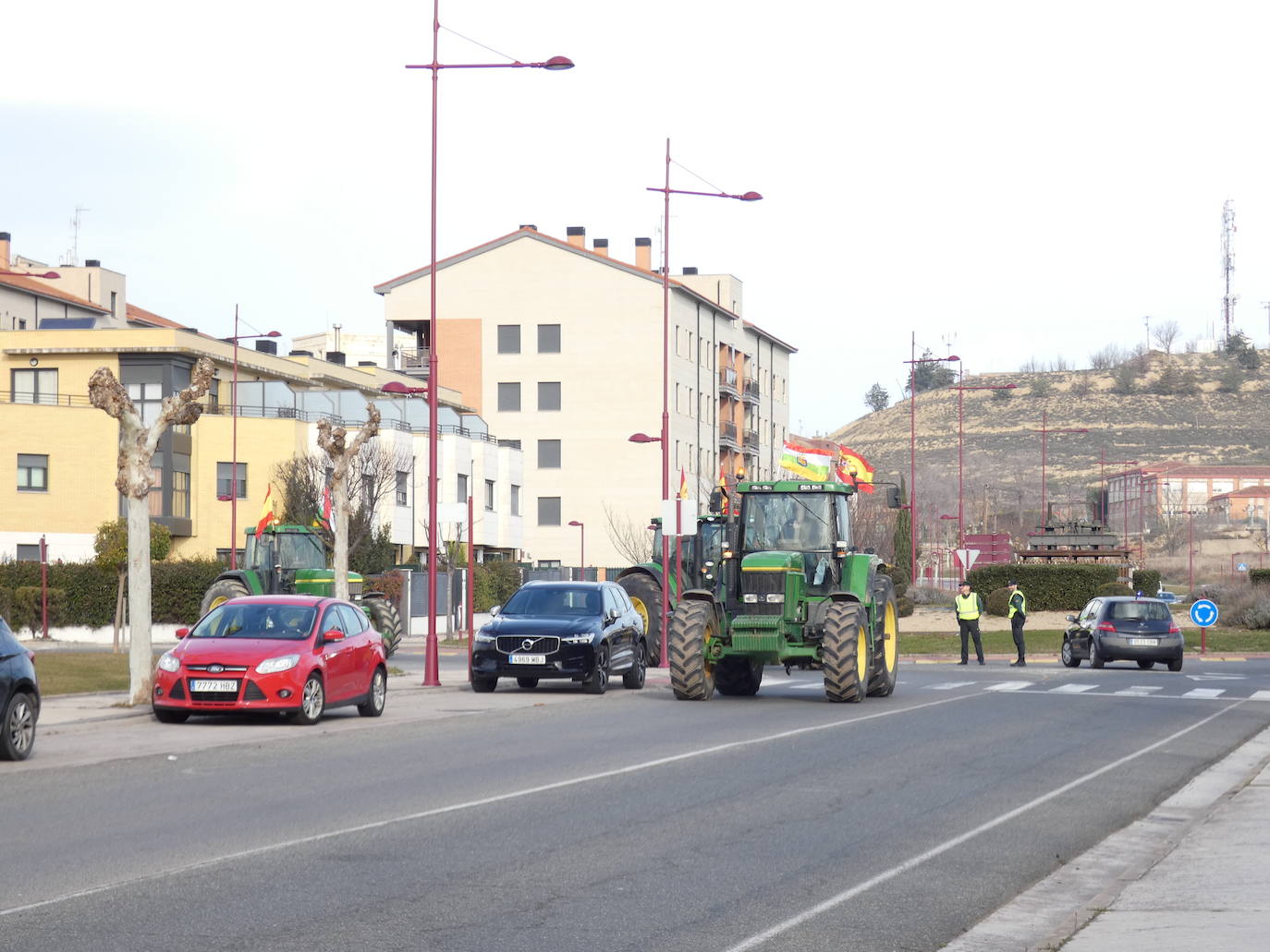 Circulación lenta en la comarca de Haro