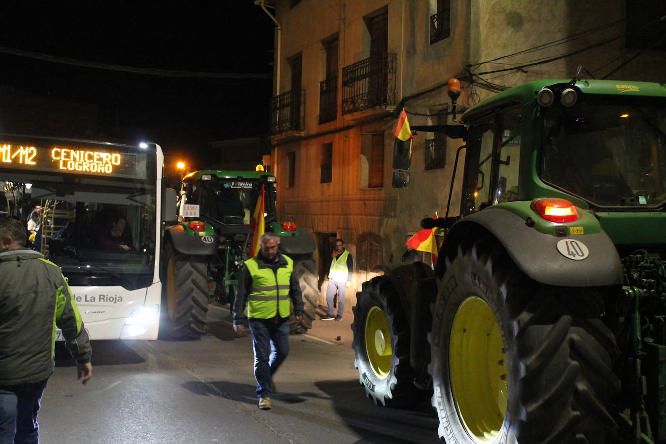 Cenicero se vuelca con sus agricultores