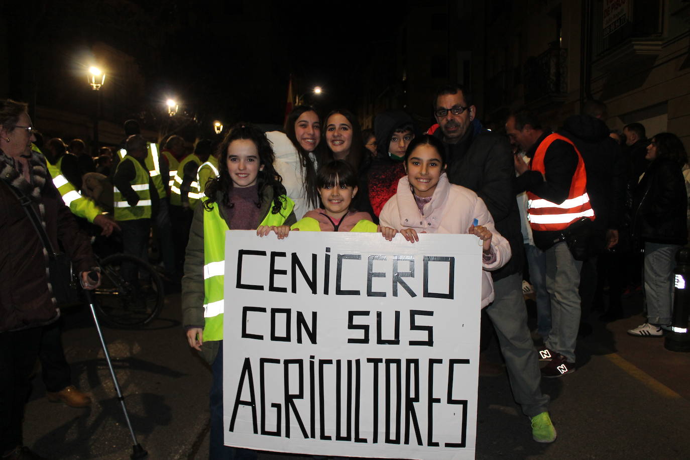 Cenicero se vuelca con sus agricultores