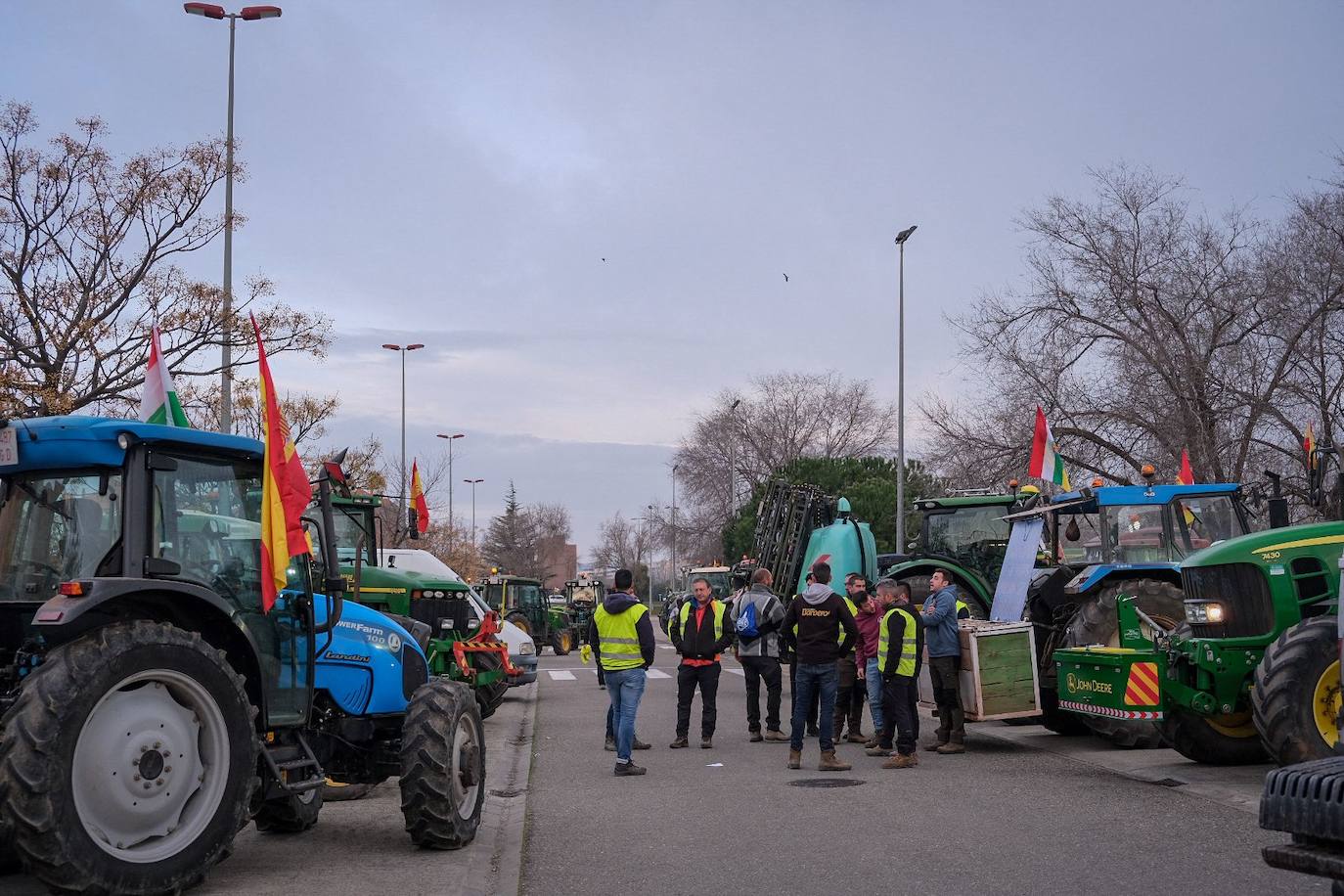 Las imágenes de la protesta en Logroño