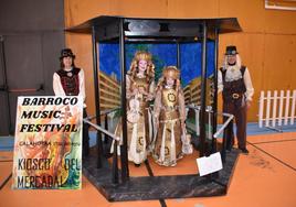 El quiosco del Mercadal, propuesta ganadora del carnaval de papel en categoría de grupo.