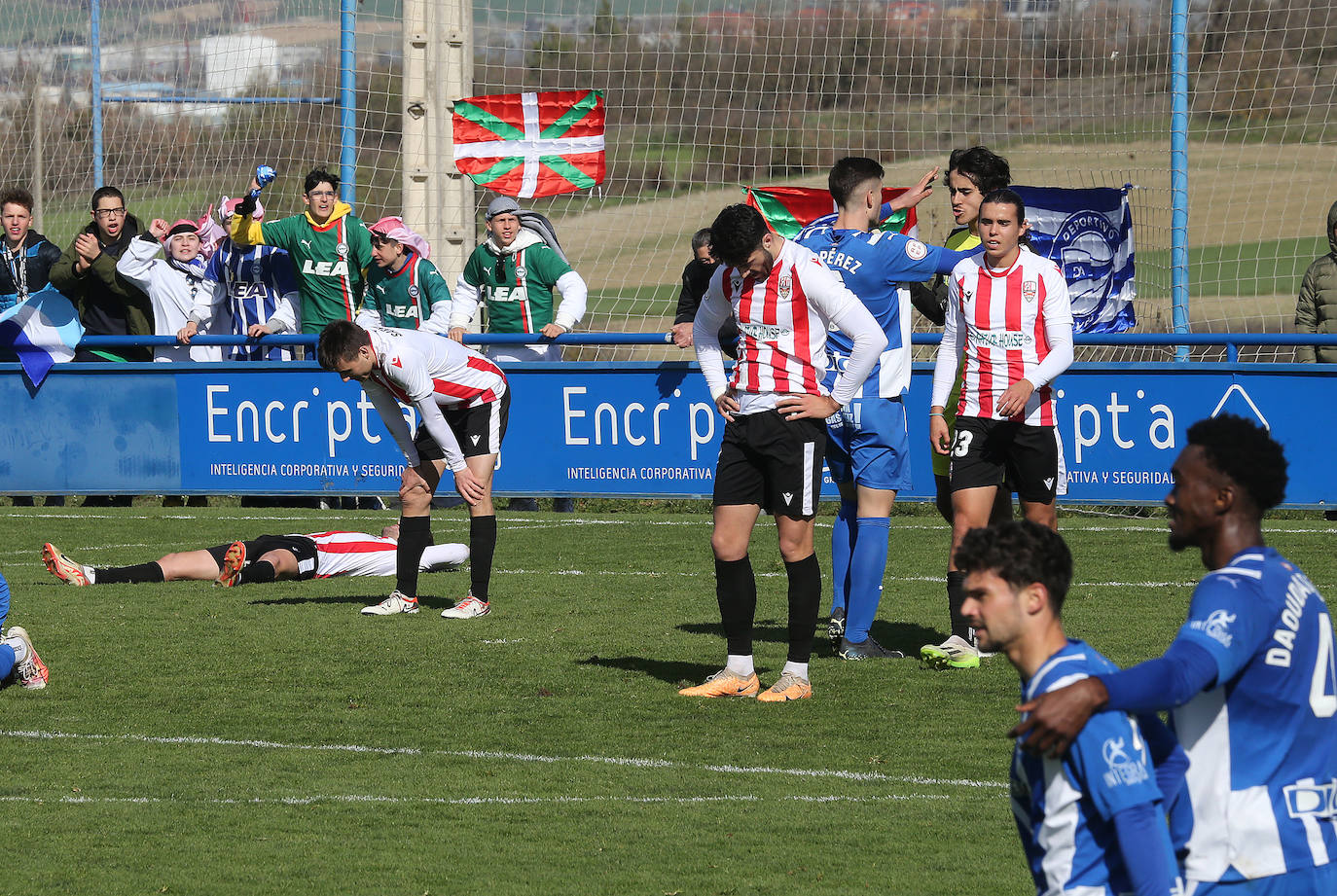 Las imágenes del partido de la UDL en Vitoria