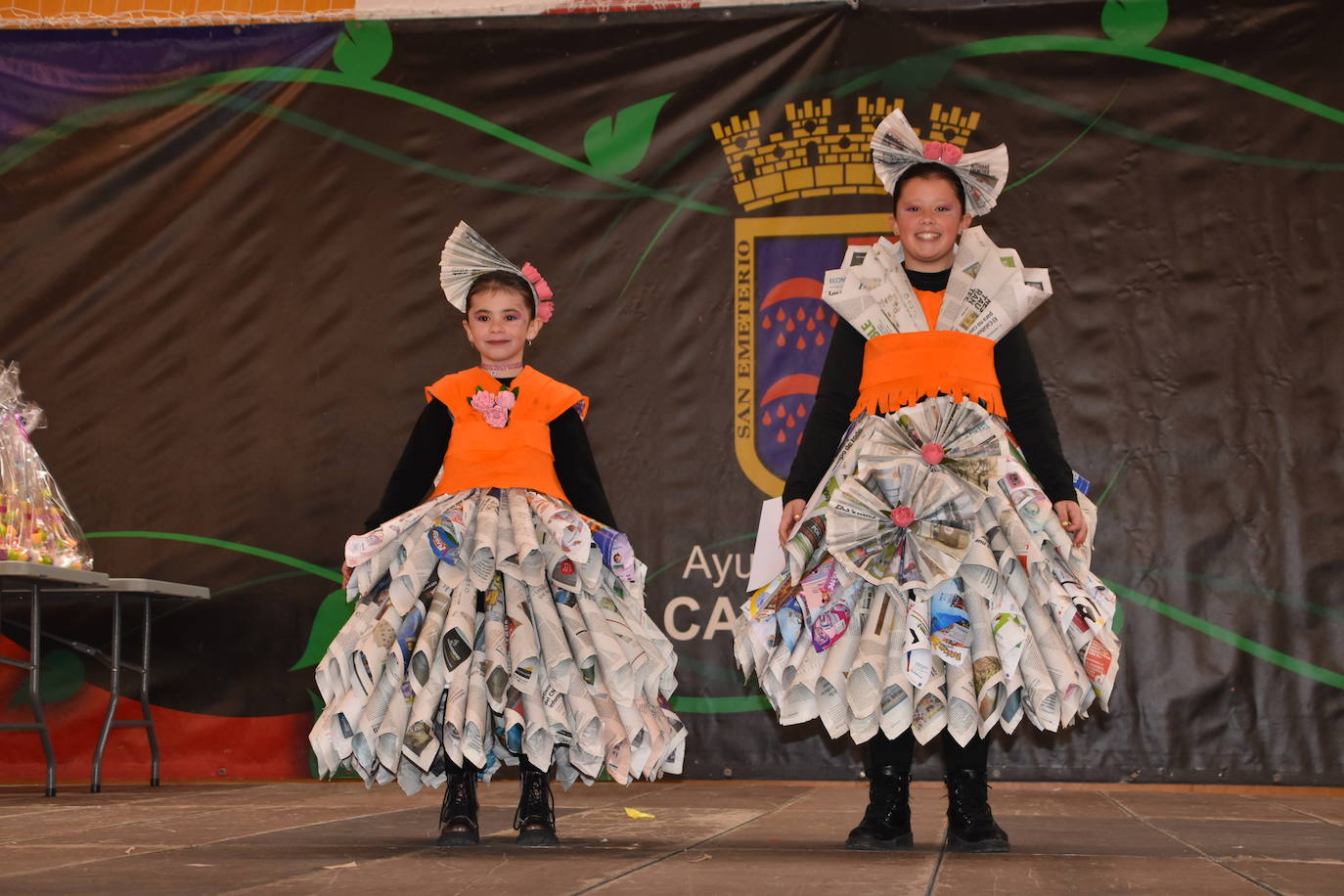 Los disfraces de papel de Calahorra, en imágenes