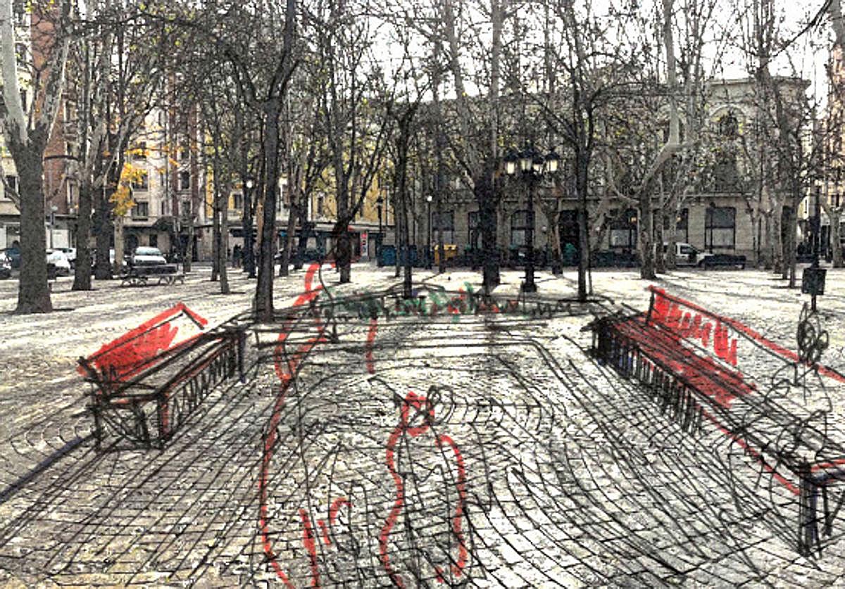 Así quedará la Glorieta tras la reforma