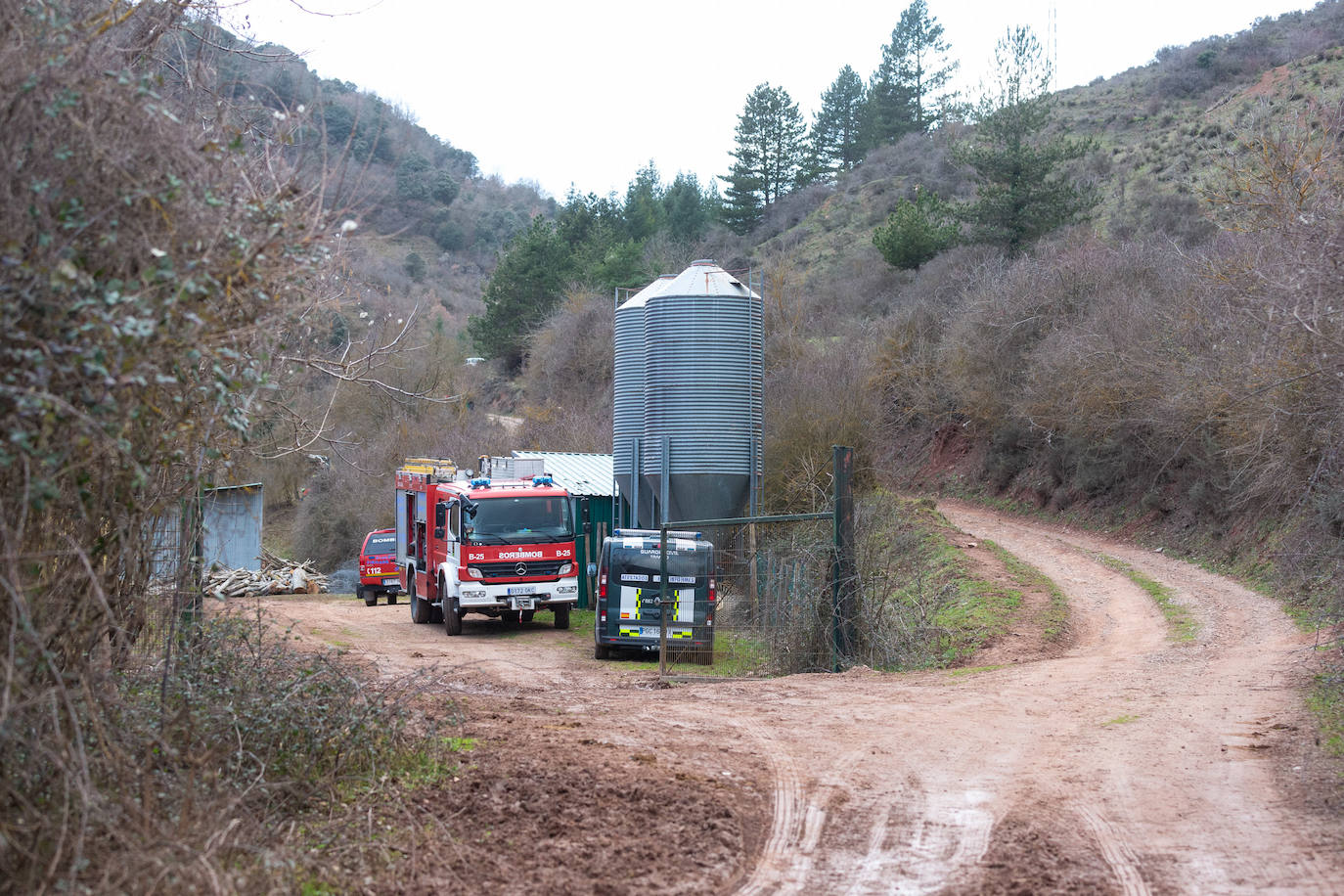 Las imágenes tras el accidente de San Millán