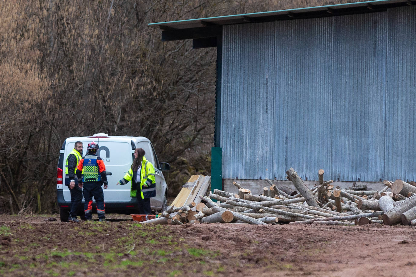 Las imágenes tras el accidente de San Millán