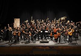 La Joven Orquesta de Pamplona.