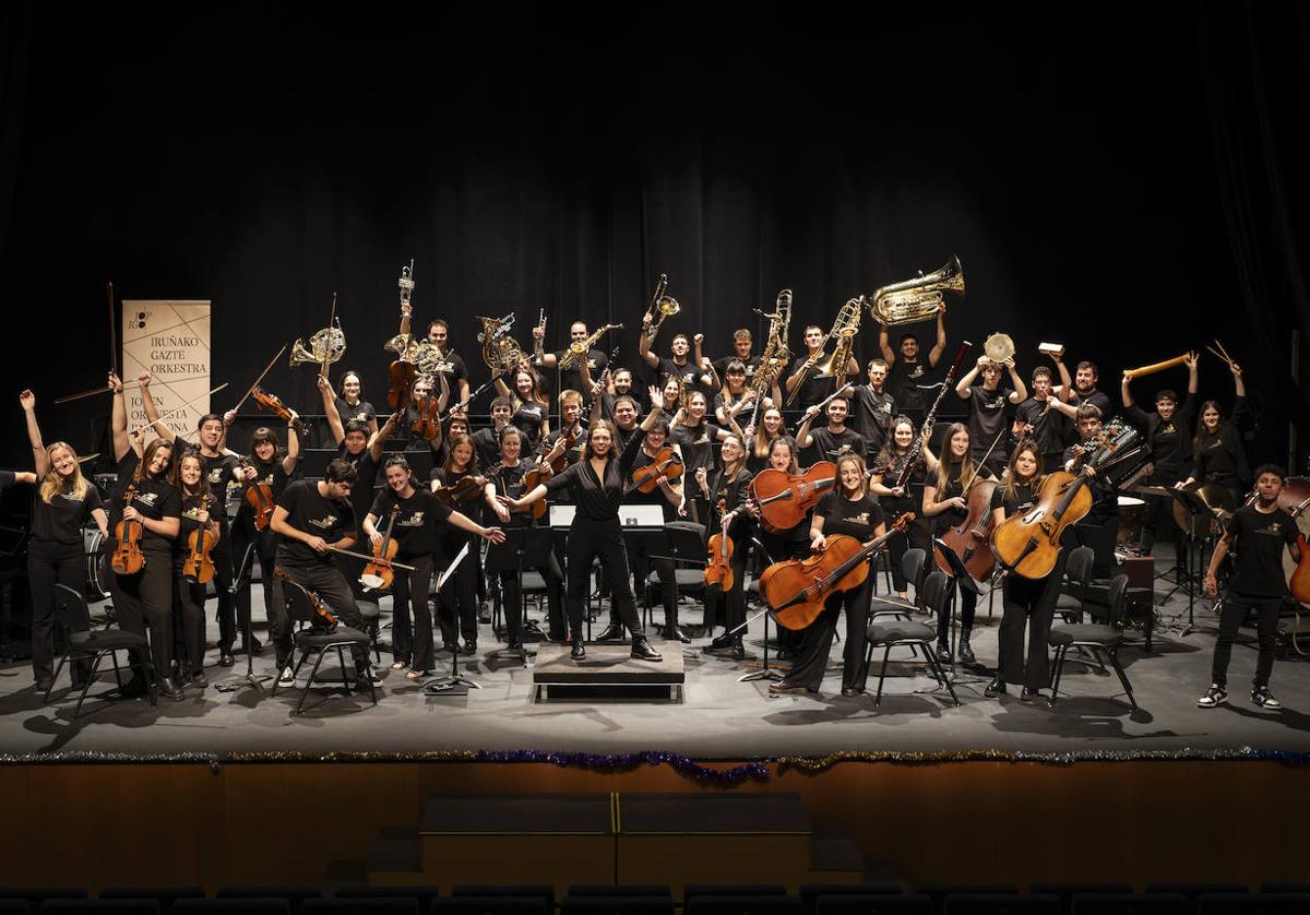 La Joven Orquesta de Pamplona.