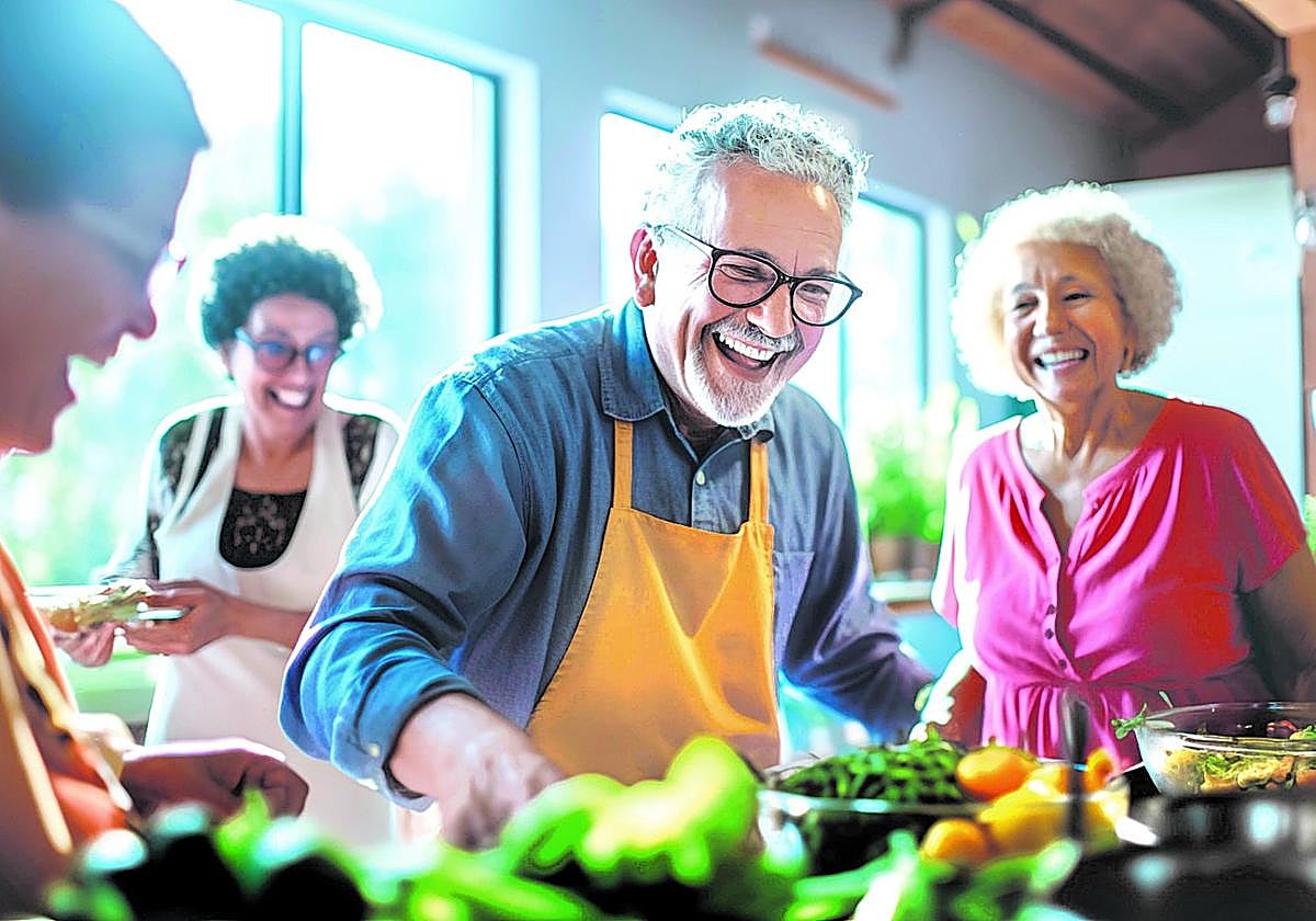 Menú para una vejez sana