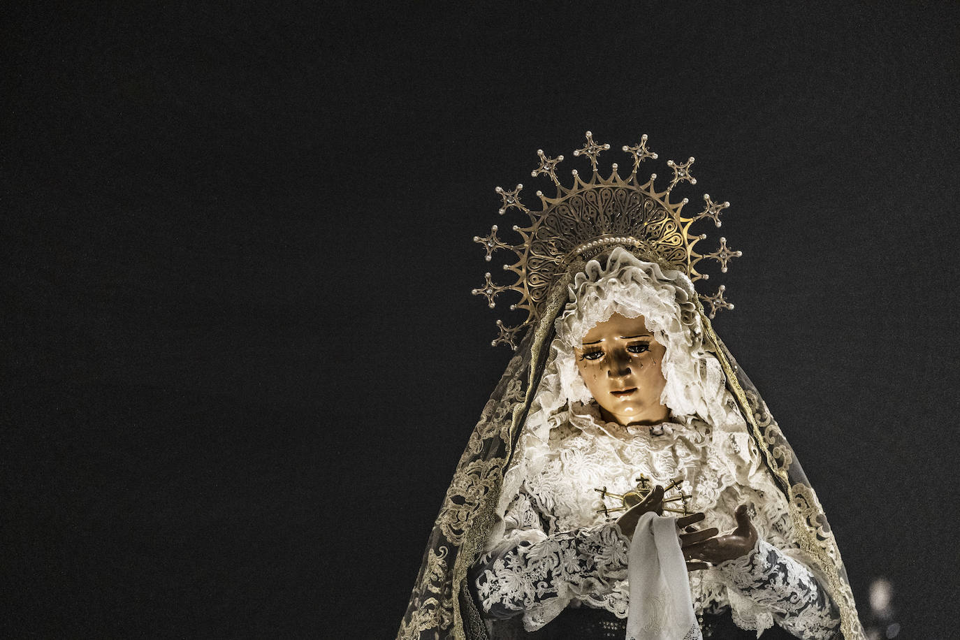 La Virgen de la Soledad.