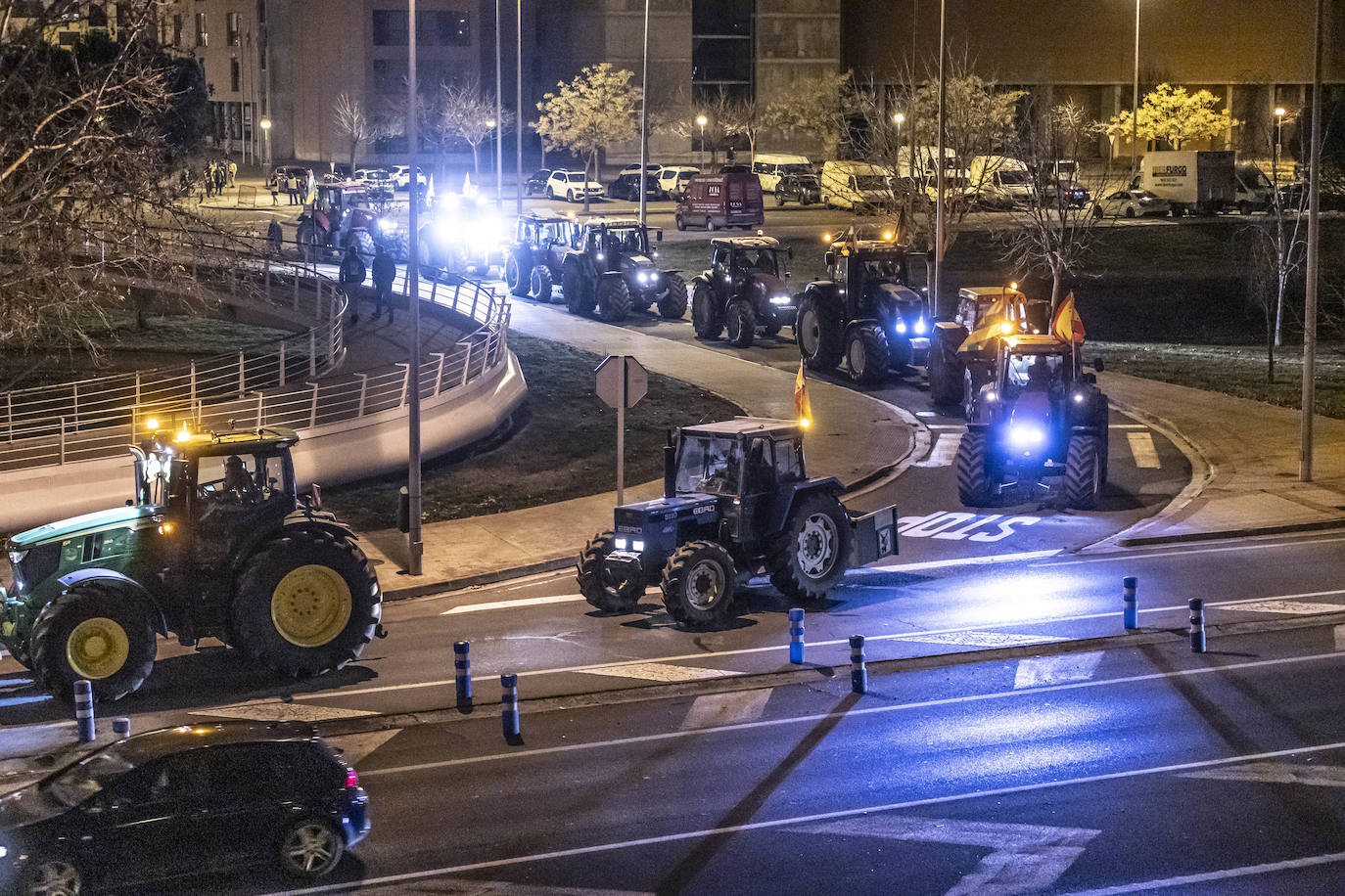 La tractorada vuelve a Logroño