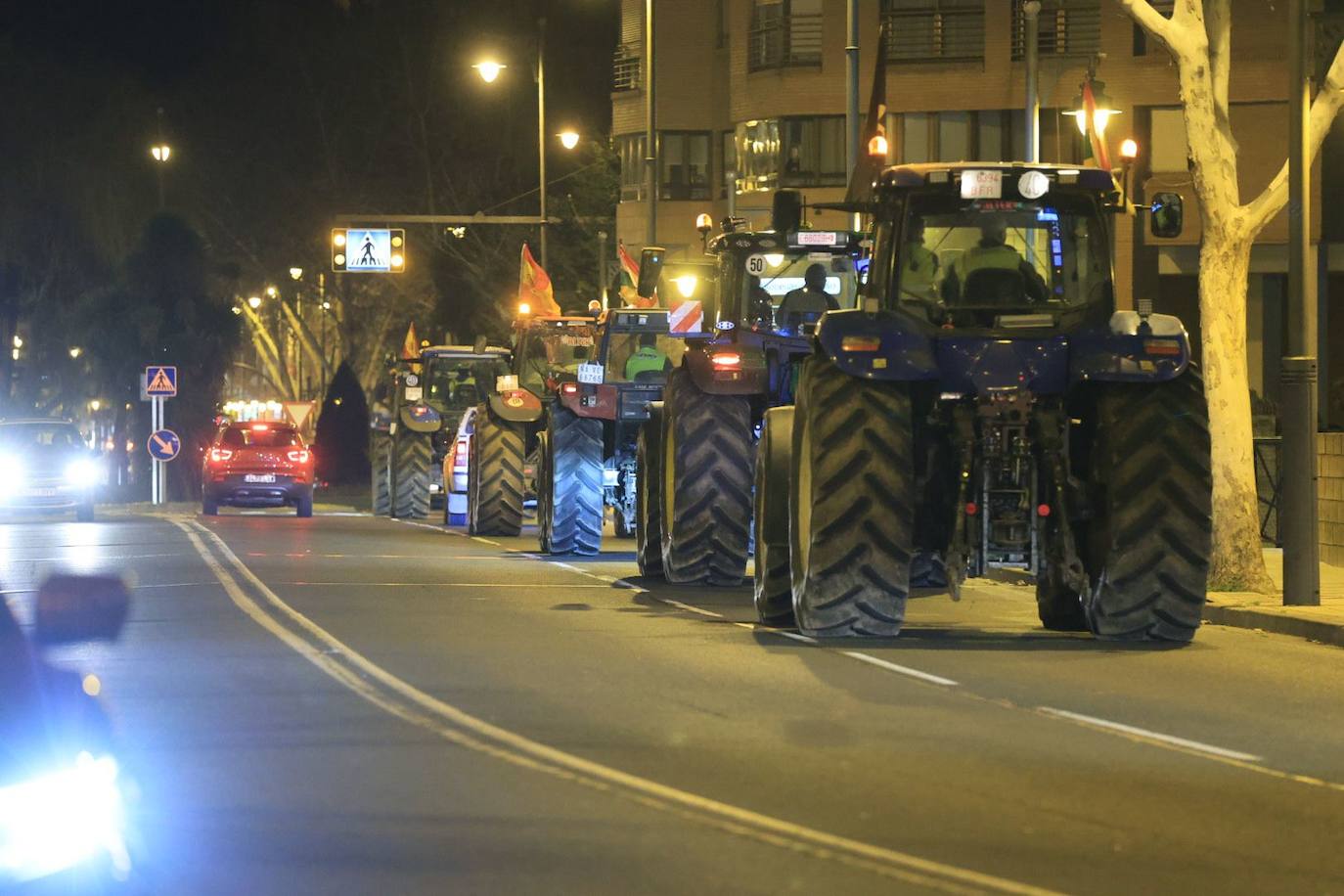 La tractorada vuelve a Logroño