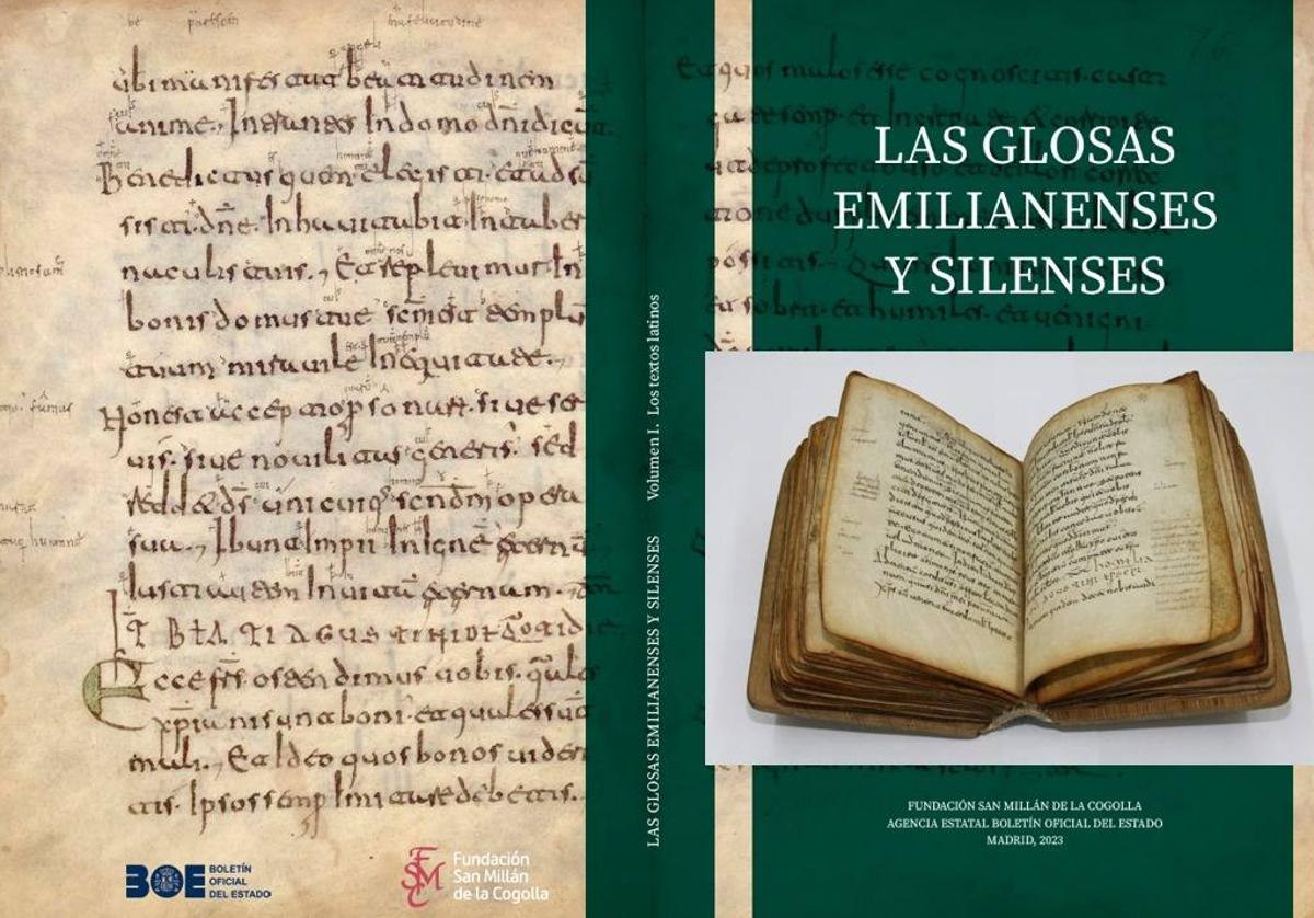 Cubierta de una de las publicaciones sobre las Glosas Emilianenses y Silenses.