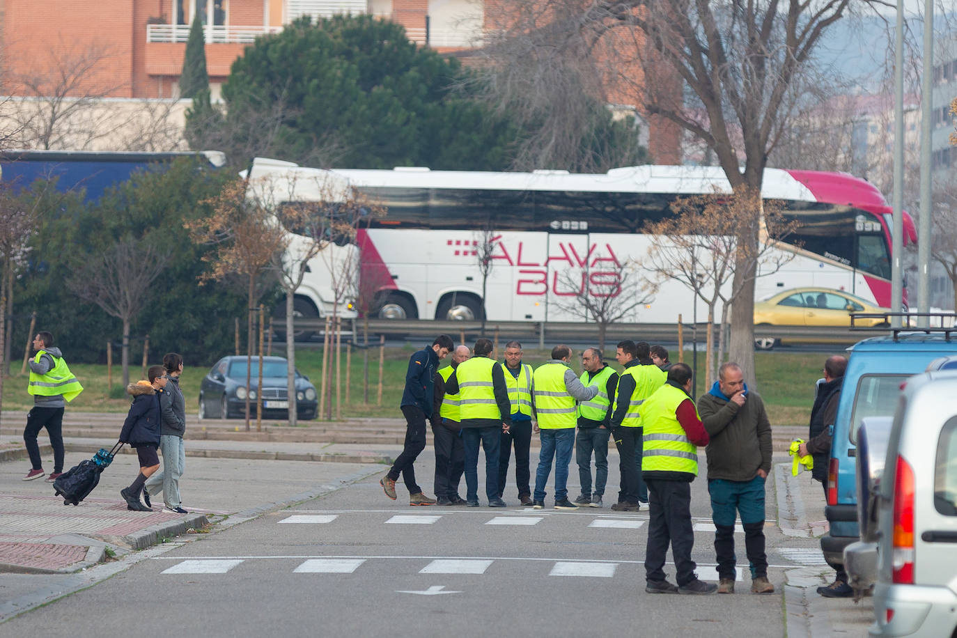 La protesta de los &#039;chalecos amarillos&#039; de este jueves, en imágenes (I)