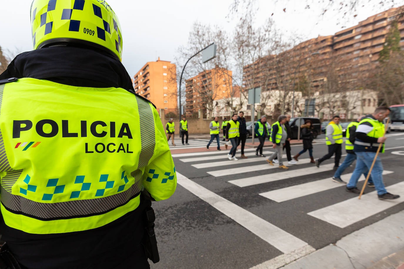 La protesta de los &#039;chalecos amarillos&#039; de este jueves, en imágenes (I)