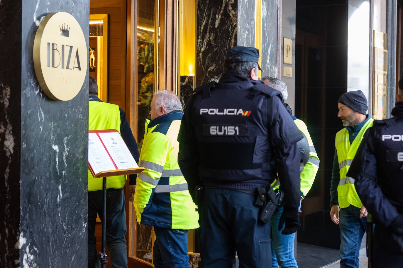 La protesta de los &#039;chalecos amarillos&#039; de este jueves, en imágenes (I)