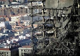 El edificio Windsor, uno de los siniestros investigados por Synthesis