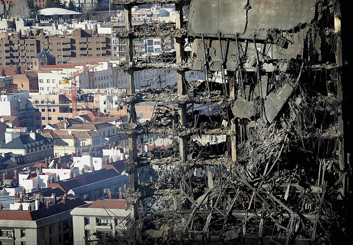 El edificio Windsor, uno de los siniestros investigados por Synthesis